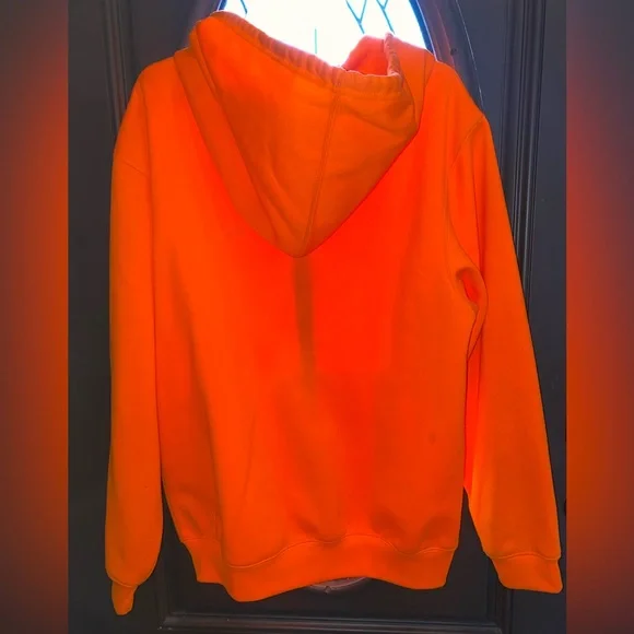 Remington Hunter Safety Orange Full Zip Jacket with Hood - Picture 2 of 2